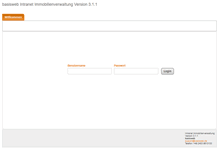 Tablet Screenshot of intranet.buenning-immobilien.de